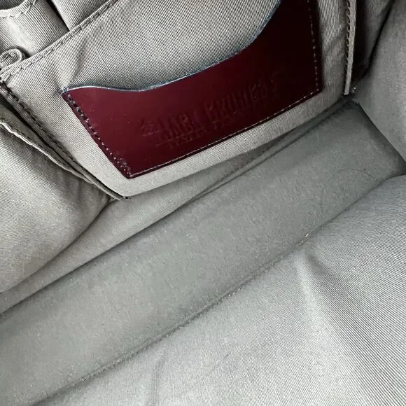 Jack Georges Milano Leather Business Laptop Case - Picture 9 of 11